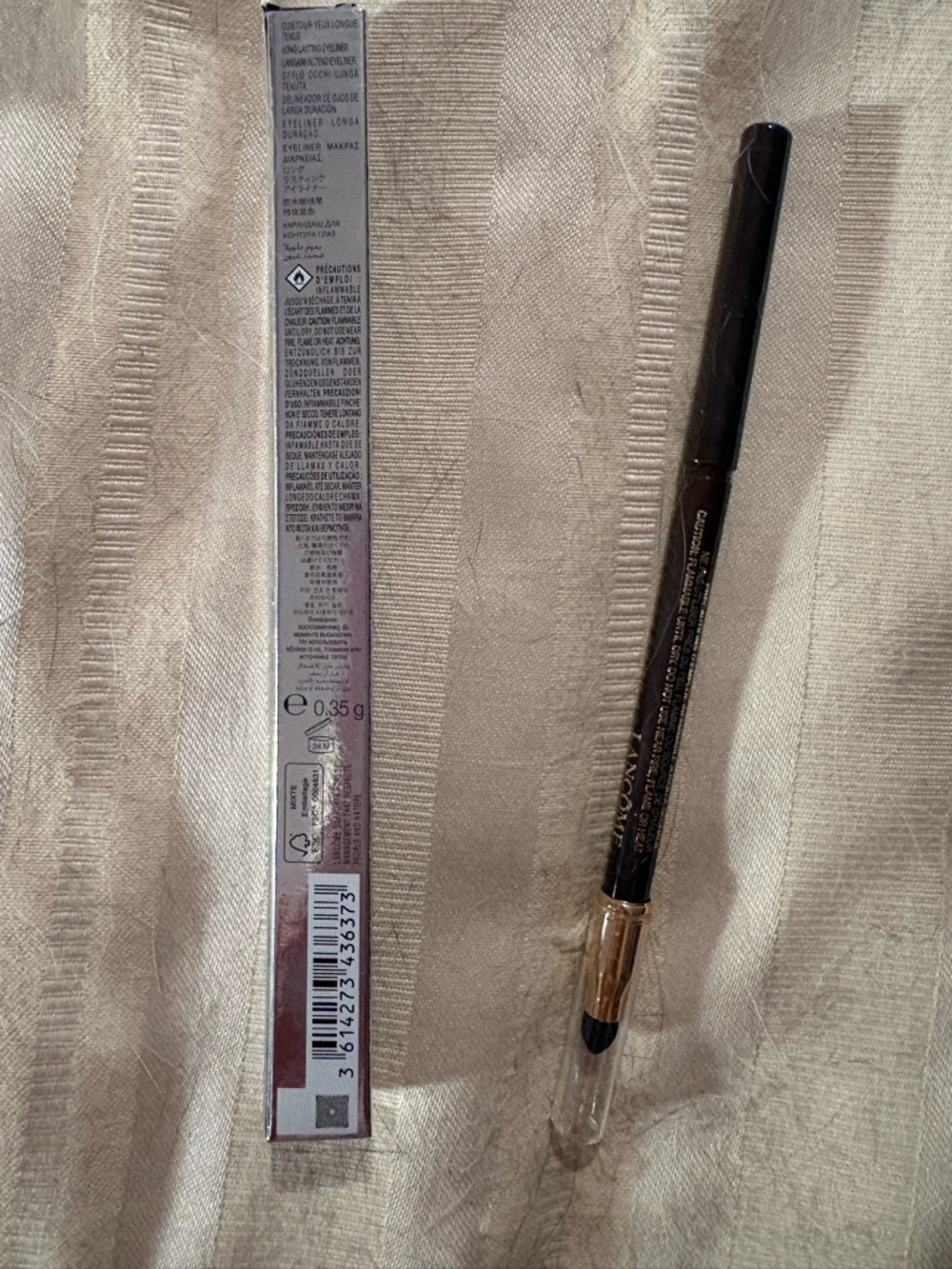 Lancôme Le Stylo Waterproof Eyeliner - Chocolat Matte Brown - Picture 4 of 9